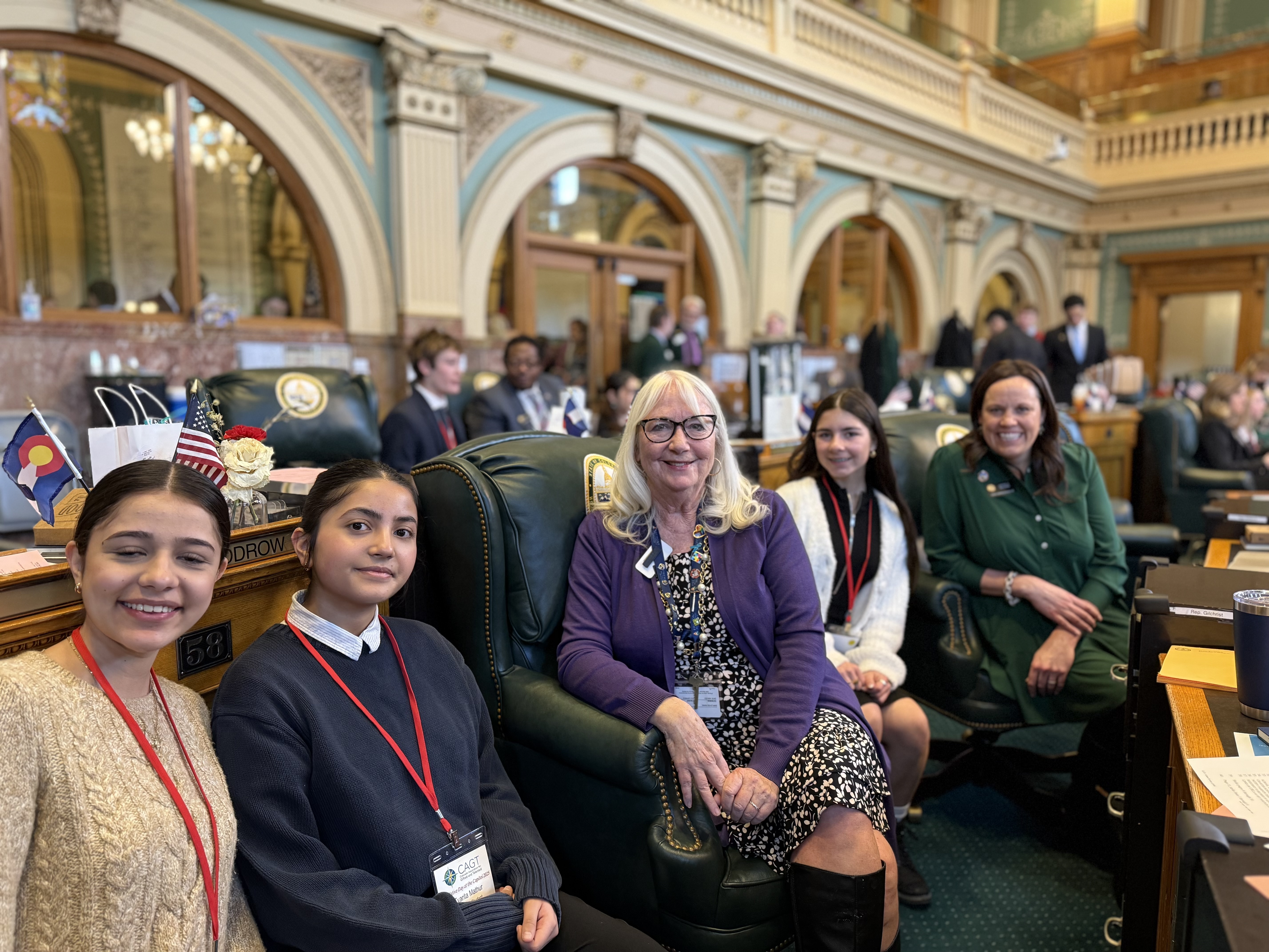 Meeting with Representative Eliza Hamrick