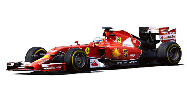 Formula 1 car graphic